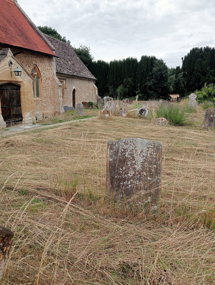 churchyard mown